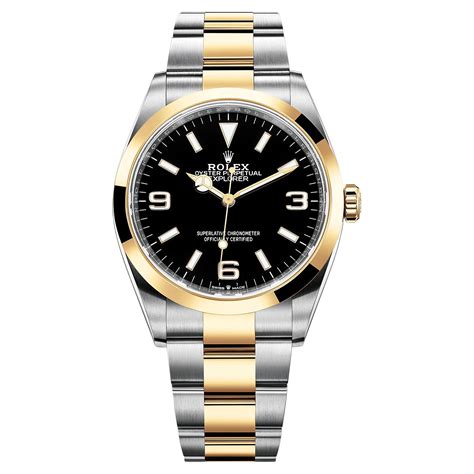 explorer rolex gold|rolex explorer 36 mm.